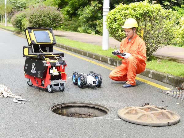 曾都管道机器人检测